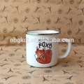 enamel white mugs & new product carbon steel mugs and cups